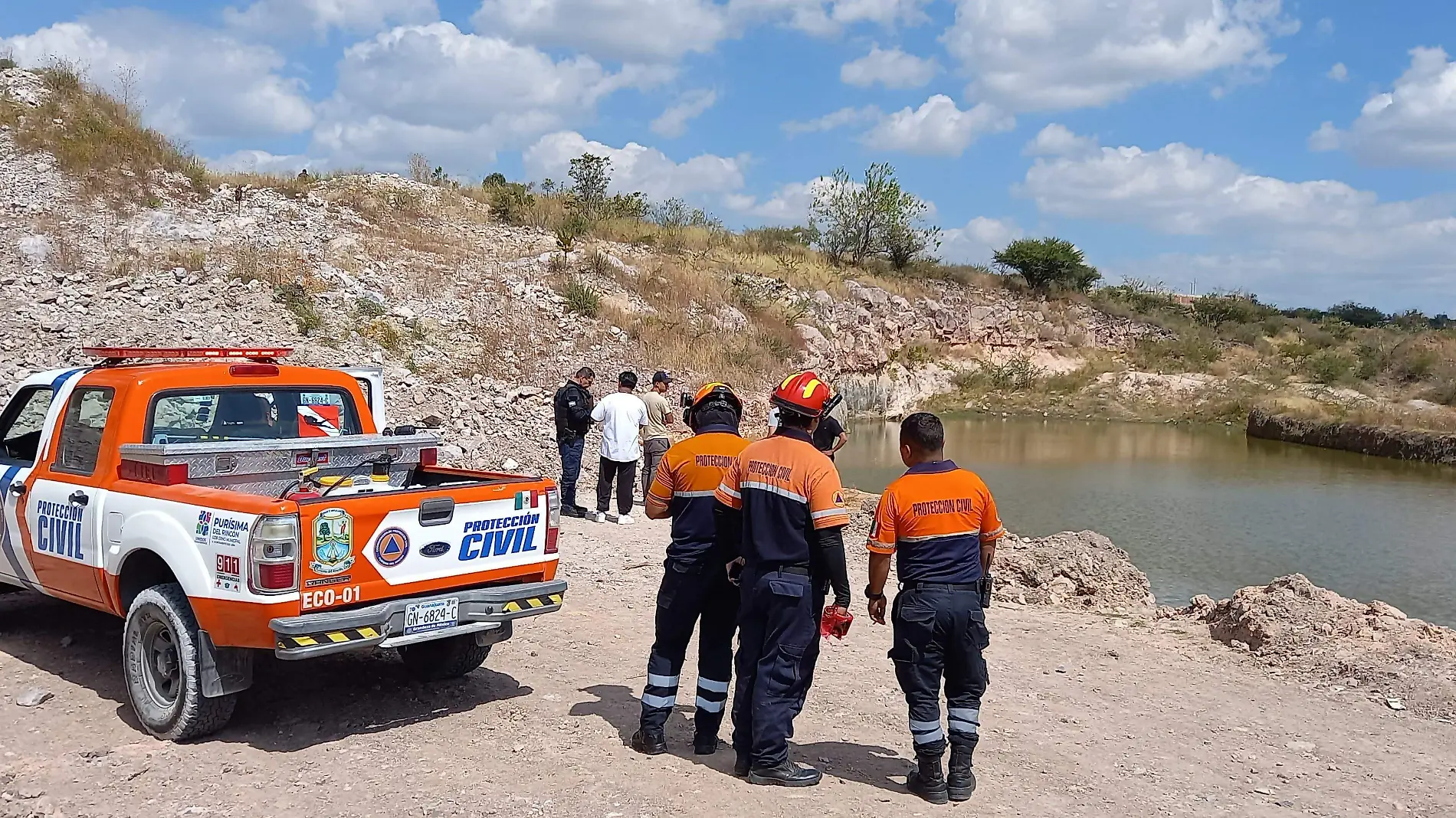 AHOGADO PURISIMA CORTESÍA PROTECCIÓN CIVIL 2